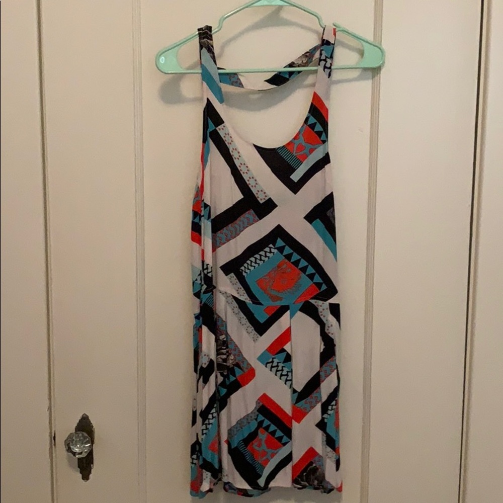 Something Else by Natalie Wood print dress